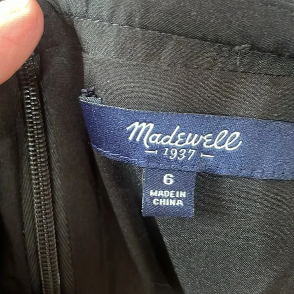 Madewell Wool Skirt, Size 6 - Picture 5 of 5